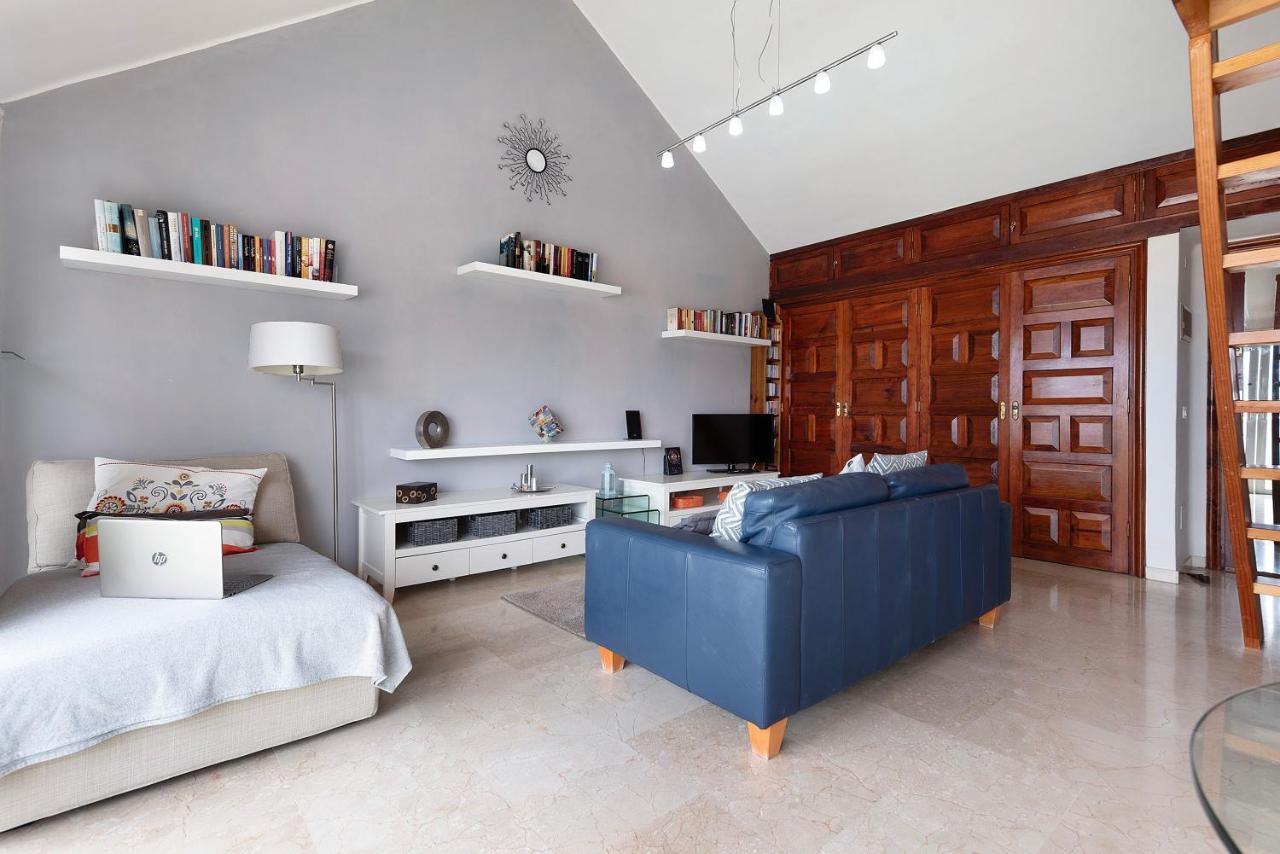 プエルト・デ・ラ・クルスAtico Sunset Loft Terraza Y Piscinaアパートメント エクステリア 写真