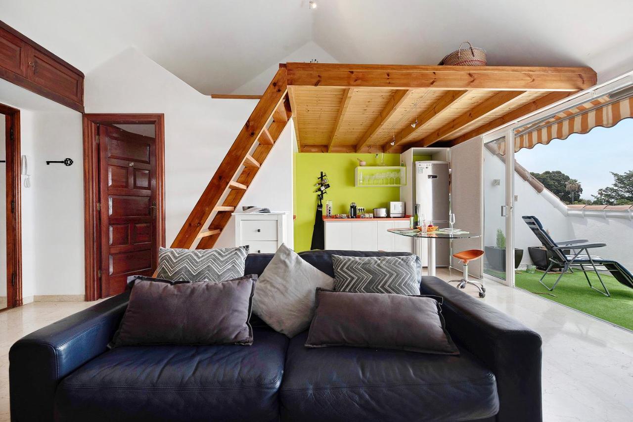 プエルト・デ・ラ・クルスAtico Sunset Loft Terraza Y Piscinaアパートメント エクステリア 写真