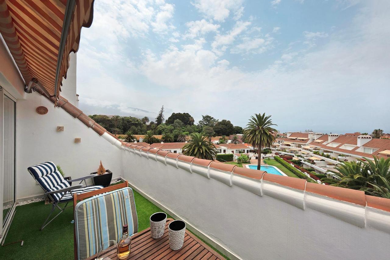 プエルト・デ・ラ・クルスAtico Sunset Loft Terraza Y Piscinaアパートメント エクステリア 写真